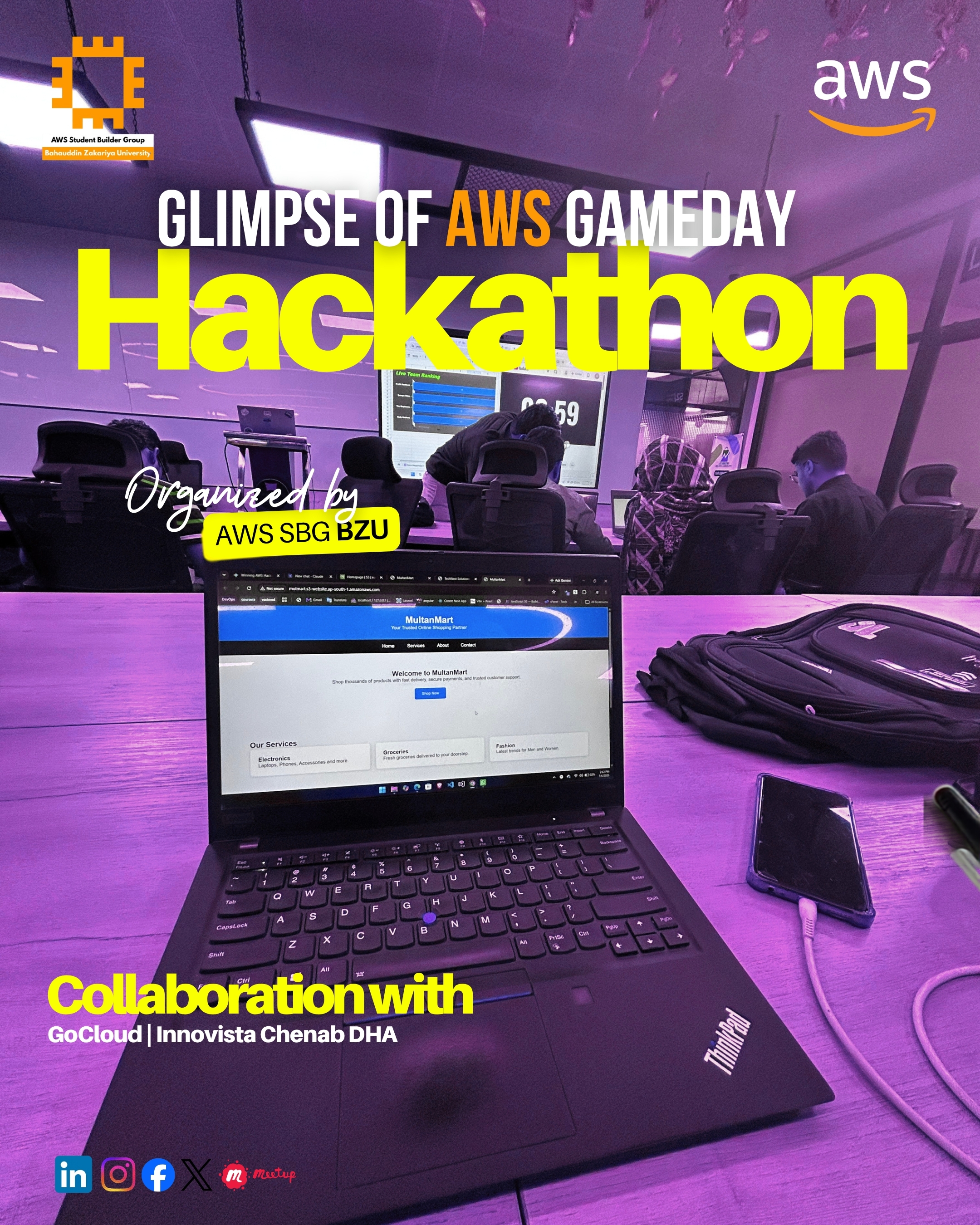 AWS  Gameday Hackaton